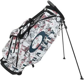 【極美品】OAKLEY  Golf Stand Bag STAND 17.0 Oakley Golf Stand Bag STAND 17.0, WHITE JOURNAL, One Size : Amazon